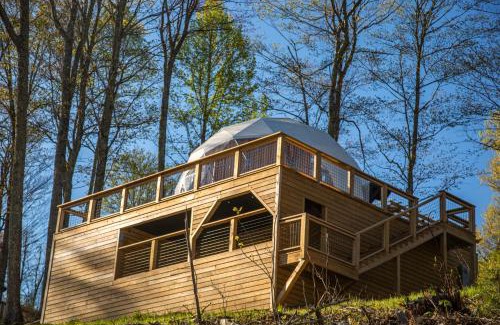 Mars Hill Otro | Timeless Luxe Dome - Mountain Views, Hot Tub, & Extra Amenities