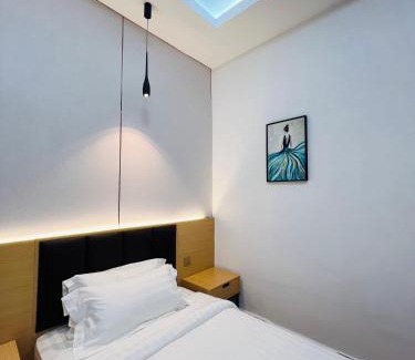 Freetown Hotel | Times Mansion Hotel - Single size twin bed