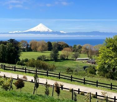 Frutillar Casa | Tiny Cabaña vista al lago y volcanes