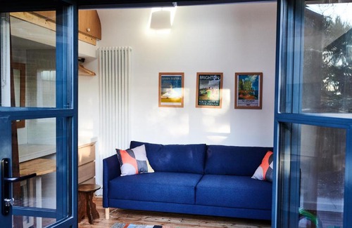 Lewes Chalet De Esquí | Tiny Cottage with Terrace & Parking, Central Lewes
