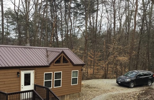 Carbon Hill Cabaña | Cabaña aislada en Hocking Hills Ohio