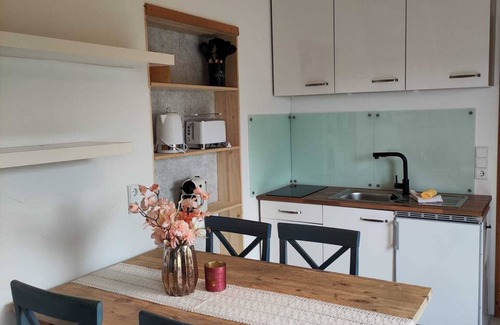 Plau am See Cabaña | Tiny farm Plau apartment with tiny house charm with animals near Plau am See