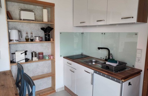 Plau am See Cabaña | Tiny farm Plau apartment with tiny house charm with animals near Plau am See