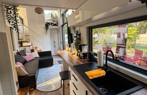 Plaue Casa | Tiny House Queen Dream with Private Terrace, Private Garden and Wi-Fi
