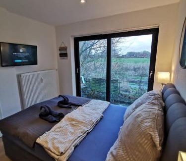Altengroden Apartamento | Tiny Home mit Panoramaterrasse - Ausblick ins Grüne inklusive