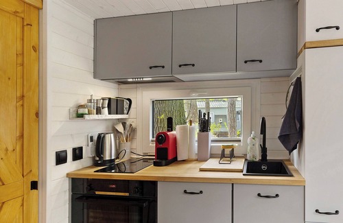 Caputh Casa | Tiny Home 'Tiny House Nr 6' con terraza privada, Wi-Fi y aire acondicionado