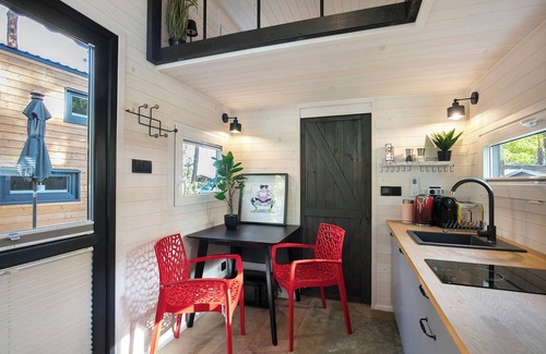 Caputh Casa | Tiny Home 'Tiny House Nr 4' con terraza privada, Wi-Fi y aire acondicionado