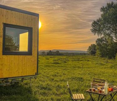 Chateauneuf-du-Rhone Casa | Tiny-House - 5 min de Montélimar - Salle de bain italienne & grand confort