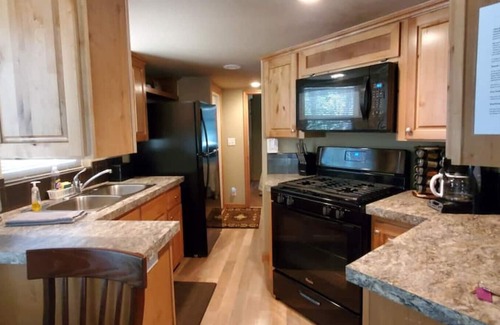 Shingletown Casa | Tiny House at Living Springs Resort Mt. Lassen