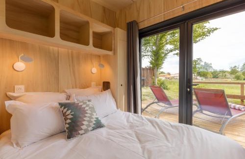 Castelviel Casa | Tiny House avec SPA, proche de Bordeaux et de Saint-Emilion