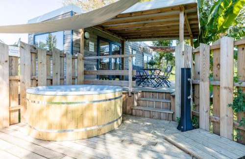 Castelviel Casa | Tiny House avec SPA, proche de Bordeaux et de Saint-Emilion
