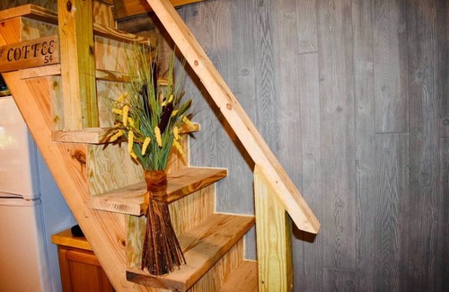 Chesterfield Cabina | Tiny House Cabin Unique in Town Stay