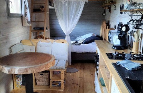 Saint-Vallier Cabina | Tiny house in the countryside
