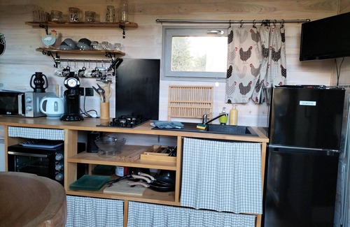 Saint-Vallier Cabina | Tiny house in the countryside