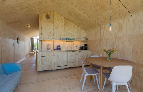 Municipality of Veere Casa | Tiny Wrap-around House on the Edge of Beach
