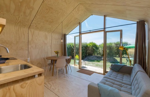Municipality of Veere Casa | Tiny Wrap-around House on the Edge of Beach