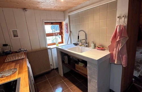 La Rosiere Cabina | Tiny House La Tourelle with natural swimming lake in a dreamlike Vosges landscape