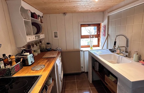 La Rosiere Cabina | Tiny House La Tourelle with natural swimming lake in a dreamlike Vosges landscape