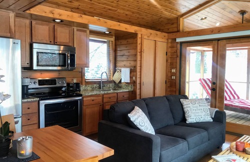 Black River Falls Cabaña | Tiny House on the River