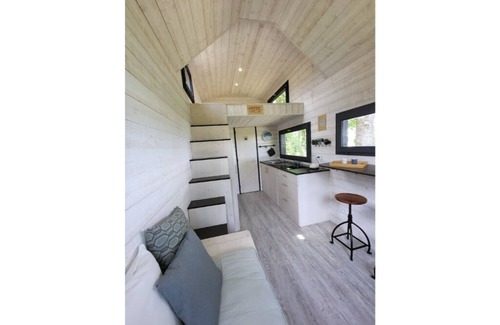 Saint-Loubes Chalet De Esquí | Tiny House sur les Berges de la Dordogne
