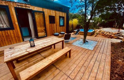Plan-d'Aups-Sainte-Baume Chalet De Esquí | Tiny LiLouMaCa Cœur Ste Baume