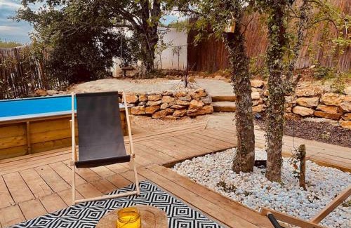 Plan-d'Aups-Sainte-Baume Chalet De Esquí | Tiny LiLouMaCa Cœur Ste Baume