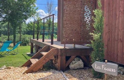 Sainte Croix de Beaumont Casa | Tiny luxe & Spa privatif - les Figuiers