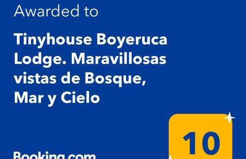 Vichuquen Casa | Tinyhouse Boyeruca Lodge. Maravillosas vistas de Bosque, Mar y Cielo