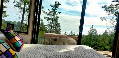 Vichuquen Casa | Tinyhouse Boyeruca Lodge. Maravillosas vistas de Bosque, Mar y Cielo