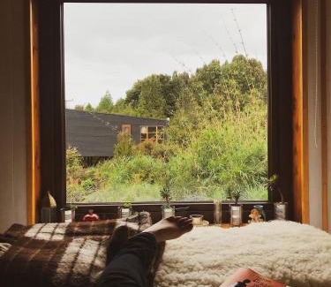 Calbuco Casa | Tinyhouse Pichi I - vida lenta en Patagonia Costa