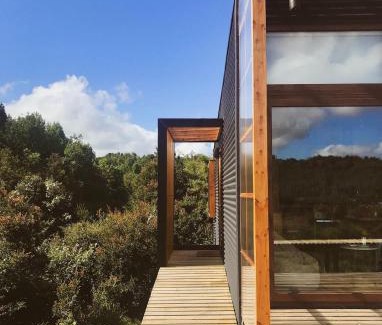 Calbuco Casa | Tinyhouse Pichi - vida lenta en Patagonia Costa