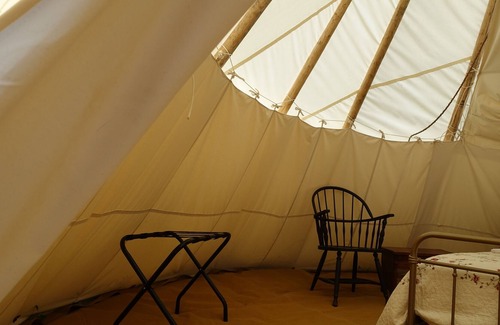 Kennerdell Alquiler De RV | Copperhead Retreat Glamping Tipi