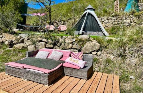 Luceram Otro | Tipi sous les étoiles option petit déjeuner et dîner