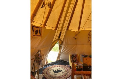 Cullowhee Alquiler De RV | Tipi Tranquility-Glamping at it's best