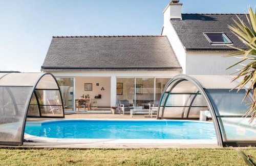 Plovan Casa | Tipoz'Immo - house with private pool - bed linen included - enclosed ground