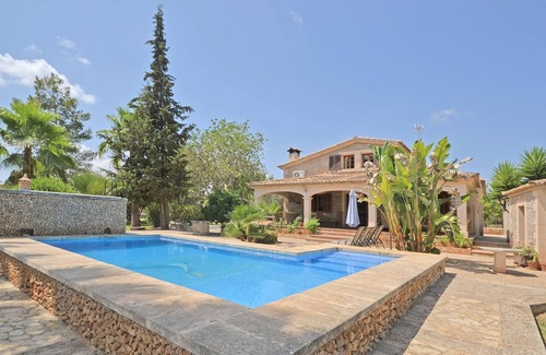 Mallorca Cabaña | TIRASET, Casa de campo con piscina privada y pista tenis en Llubí.