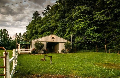 Tellico Plains Casa | Tlea Farm Mountain Log Cab. 73 acres de senderos y potreros 2 vapor + lago