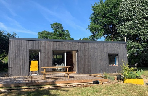 Saint-Gildas-des-Bois Casa | To enjoy Brittany this summer, wooden house for 2 Pax to rent 1 or 2 months