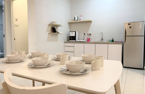 Gelugor Apartamento | Para caer en casa, quedarse en casa acogedora
