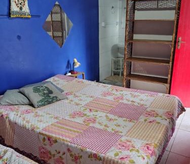 Rio Vermelho Norte Casa | Toca da Suzara Suíte 3 até 3 pessoas Piscina Rio e Mar num só lugar