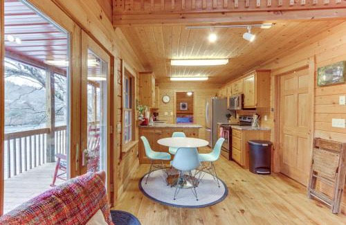 Mineral Bluff Casa | Toccoa Waterfront Hideaway Hot Tub and Fire Pit!
