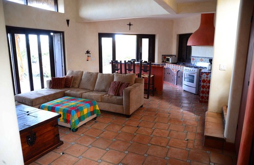 Todos Santos Casa | Todos Santos Tranquila vista al mar Casita con gran piscina