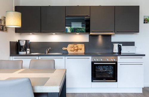 Boltenhagen Apartamento | Tolles Ferienapartment Nahe der Ostsee mit Terrasse, Spielplatz und Saunabereich - Aparthotel