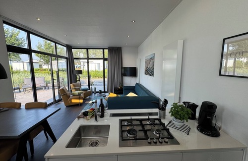 Breskens Casa | Tolles, Modernes Chalet 'strandleben' mit Zaun & Garten in Strandnähe