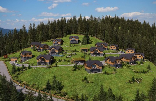 Albeck Casa | Tomtegl-Bergchalet No.10 mit Privatsauna, Infinitypool, Kamin, Fitnessraum, 1500m Seehöhe