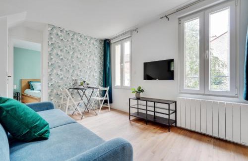 Montreuil Apartamento | TOP 2 pièces tout équipé avec WIFI proche Paris - R7