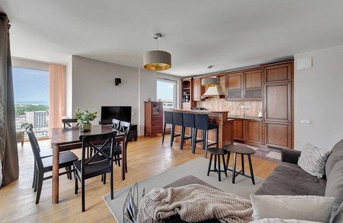 Przymorze Apartamento | Top Floor z Widokiem na Morze by Downtown Apartments