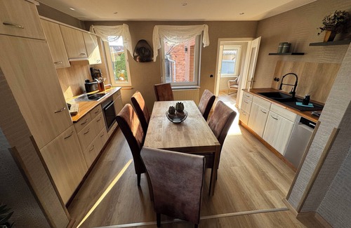 Guestrow Casa | Top modern townhouse in mint condition with garden+barbecue+garage safe and quiet