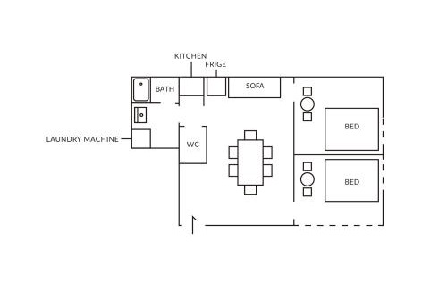 Oshiage Apartamento | TORA HOTEL Tokyo Skytree 寅ホテル スカイツリーB