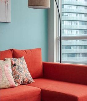 Downtown Toronto Casa | Toronto Downtown Core Two Bedroom Condo with CN Tower View, Free Parking